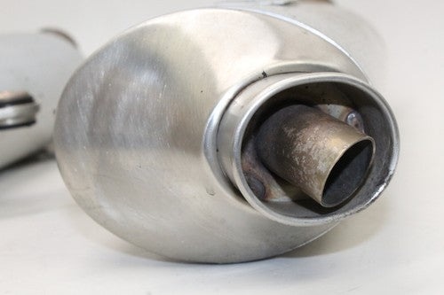 2000 Cagiva Gran Canyon 900 Exhaust Pipes Muffler Slip On Can Silencer OEM