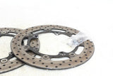2003 Yamaha Yzf R6 Front Left Right Brake Rotors Discs