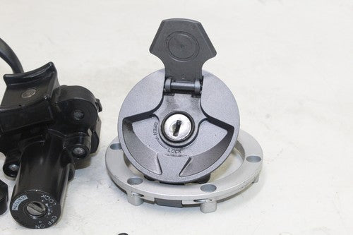 2008-12 Kawasaki Ninja Ex250j Ignition Lock Set Gas Cap And Seat Lock OEM NO KEY
