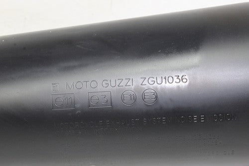 2015 Moto Guzzi V7 Stone Muffler Exhaust Silencer Pipe OEM