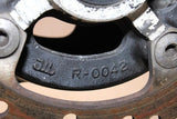 2007 Kawasaki Ninja 650r Ex650a Rear Back Wheel Rim
