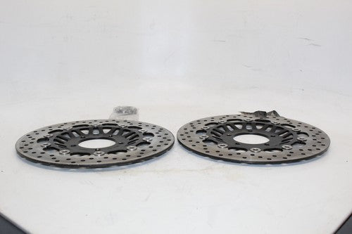 2011 Triumph Rocket Iii 3 Front Left Right Brake Rotors Discs OEM