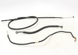 09-14 Yamaha Yzf R1 Clutch Cable Line W/Brake Hose & Negative Cable OEM