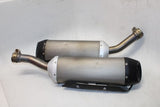 2008 Yamaha YZF R1 EXHAUST PIPE MUFFLER SLIP ON CAN SILENCER PAIR