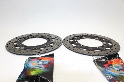 97-07 Yamaha Yzf600r Front Left Right Brake Rotors Discs OEM