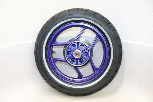 1995 Kawasaki Ninja 250r Ex250f Rear Back Wheel Rim With Rotor And New Tire