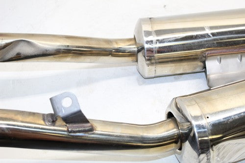 2010 Kawasaki Ninja Zx14 Zx1400c Exhaust Pipe Muffler Slip On Can Silencer