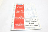 Suzuki Service Manual Book Motorcycle & ATV Diagram Manual K1 2001