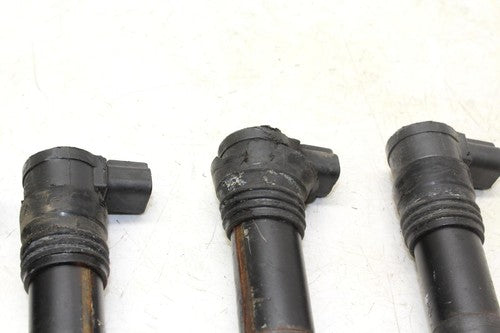 04-05 Kawasaki Ninja Zx10r Zx1000c Ignition Coils Coil Spark Plug Caps OEM