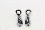 2004 Harley-davidson Road Glide Efi Fltri Front Foot Pegs Steps Set Pair Chrome