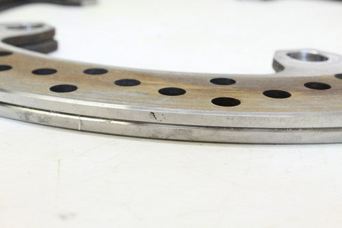 2002 Bmw K1200lt Front Left Right Brake Rotors Discs (one Is Minor Bent)