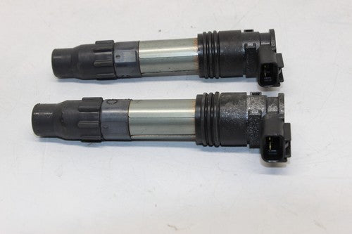 13-17 Kawasaki Ninja Ex300b Abs Ignition Coils COIL Spark Plug Caps OEM