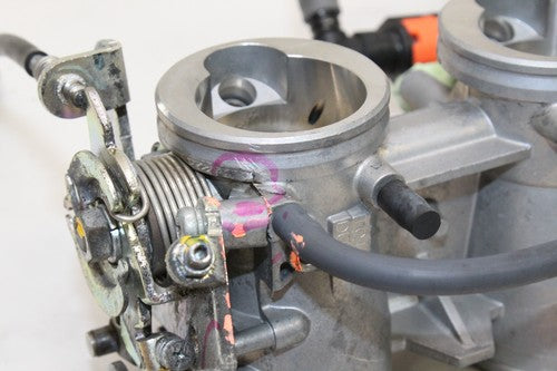 2005-06 Kawasaki Ninja Zx6r Zx636c KEIHIN Carbs Carburetors OEM *CRACK*