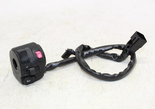 2011 Kawasaki Ninja 650r Ex650c Left Clip On Handle Horn Signals Switch Switches