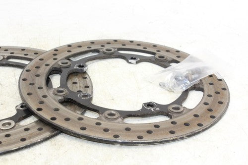 2003 Yamaha Yzf R6 Front Left Right Brake Rotors Discs