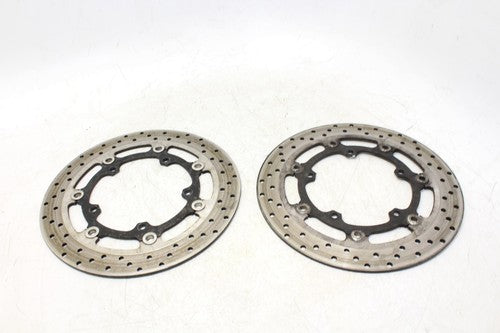 11-13 Yamaha Fz8 Front Left Right Brake Rotors Discs OEM