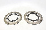 11-13 Yamaha Fz8 Front Left Right Brake Rotors Discs OEM