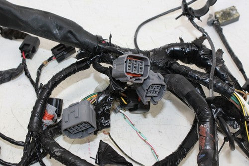 2008 Kawasaki Ninja 650r Ex650af Main Engine Wiring Harness Motor Wire Loom