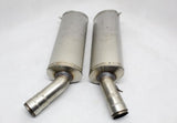 2008 Ducati 1098 848 EVO EXHAUST PIPE MUFFLER SLIP ON CAN SILENCER