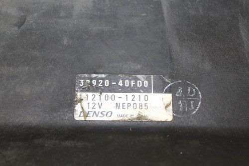 2001 Suzuki Gsxr1000 Ecu Computer Controller Unit Black Box Ecm Cdi 32920-40FD0