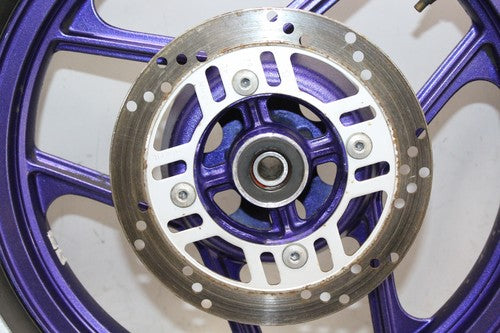 1995 Kawasaki Ninja 250r Ex250f Rear Back Wheel Rim With Rotor And New Tire