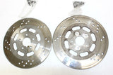 87-89 Harley-davidson Flhtc Ultra Classic Touring Front Left Right Brake Rotors