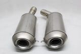 Ducati 1098 1098R 1198 848 EXHAUST PIPE MUFFLER Akrapovic Titanium Twin Silencer