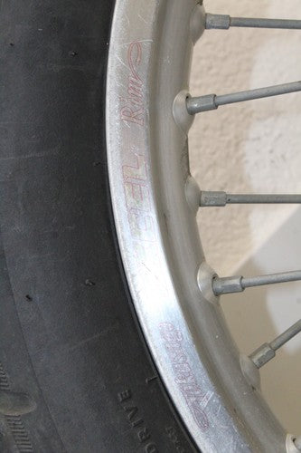 1996 Husaberg Fe350 Te350 Rear Back Wheel Rim Tire W/ Sprocket OEM