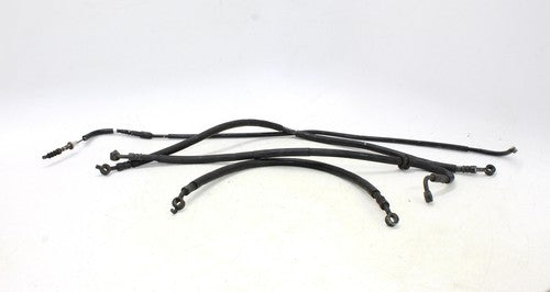 2007 Kawasaki Ninja 650r Ex650a Brake Hoses Lines And Cable Set