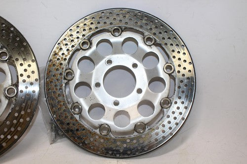 1989 Suzuki Katana 600 Gsx600f Front Left Right Brake Rotors Discs