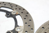 2009 Yamaha Yzf R6s Front Left Right Brake Rotors Discs