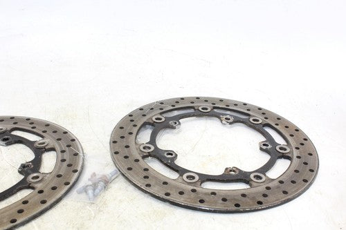 2003 Yamaha Yzf R6 Front Left Right Brake Rotors Discs