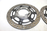 2004 HONDA ST1300 FRONT LEFT RIGHT BRAKE ROTORS DISCS