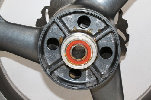2003 Kawasaki Ninja Zx7r Zx750p Rear Back Wheel Rim With Rotor