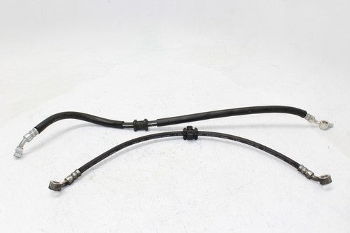 08-09 Suzuki Gsxr600 Front Brake Caliper Hoses Lines 59240-37h00 59480-37h00 Oem