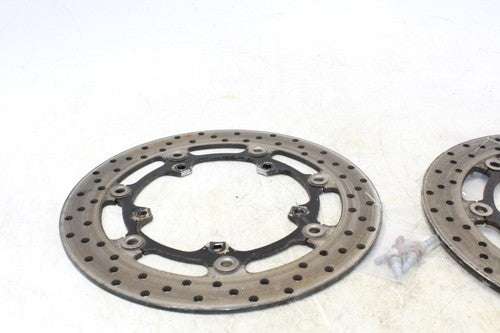 2003 Yamaha Yzf R6 Front Left Right Brake Rotors Discs