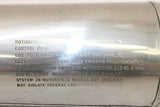 1997 Moto Guzzi 1100  Exhaust Pipe Muffler 912.235 S3060
