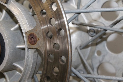 1996 Husaberg Fe350 Te350 Rear Back Wheel Rim Tire W/ Sprocket OEM