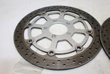 2000 Suzuki Gsxr600 Front Left Right Brake Rotors Discs