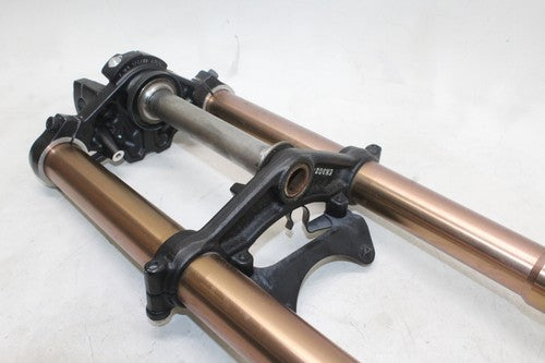 17-23 Kawasaki Z125 Pro Complete Front End Forks Suspension Triple Tree OEM