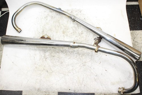 1978 Suzuki Gs400x Full Exhaust System Headers Pipe Muffler