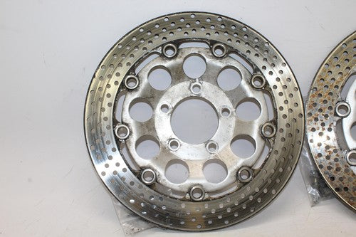 1989 Suzuki Katana 600 Gsx600f Front Left Right Brake Rotors Discs
