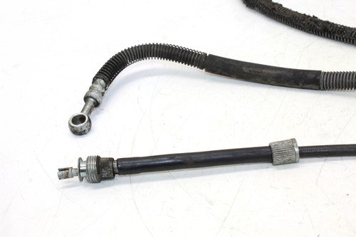 1981 Suzuki Gs650gl Brake Hoses And Cable Set