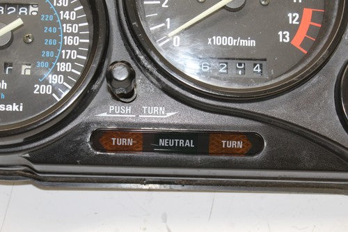 1990-1993 Kawasaki Ninja ZX11 ZX1100C OEM Speedometer Tachometer Gauge Cluster