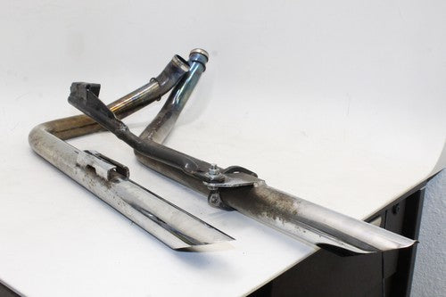 2002 Harley-davidson Sportster Custom Xl1200c Muffler Exhaust Silencer Pipes OEM