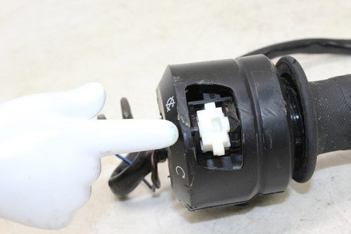 2007 Suzuki Gsxr750 Right Clip On Handle Kill Off Start Switch With Grip