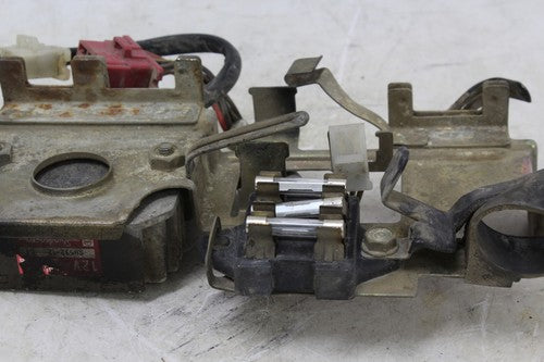 1982 Honda Cm450e Rectifier Voltage Regulator And Fuse Plate