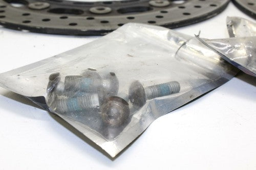 97-07 Yamaha Yzf600r Front Left Right Brake Rotors Discs OEM