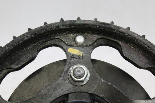 1986 Honda Interceptor 500 Vf500f Rear Back Sprocket With Hub Dampers Set