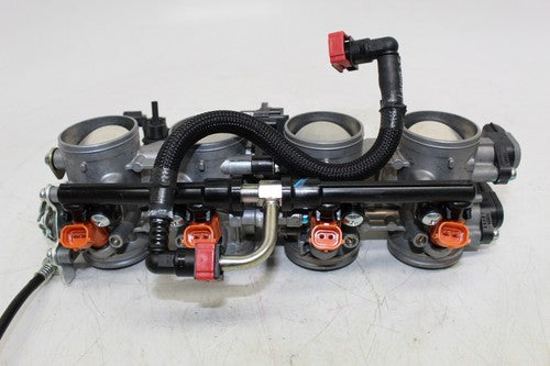 2013 Kawasaki Ninja Zx6r Zx636e Main Fuel Injectors / Throttle Bodies